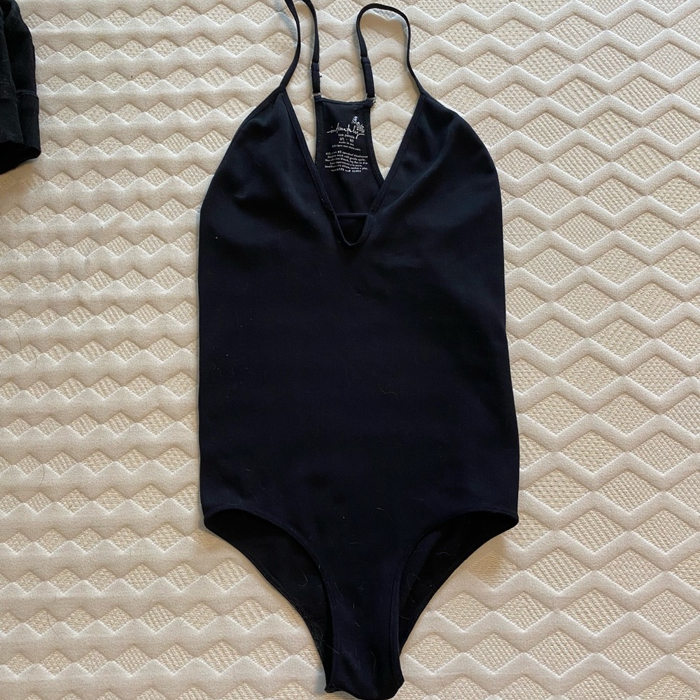 Free people size xs/sm black body suit